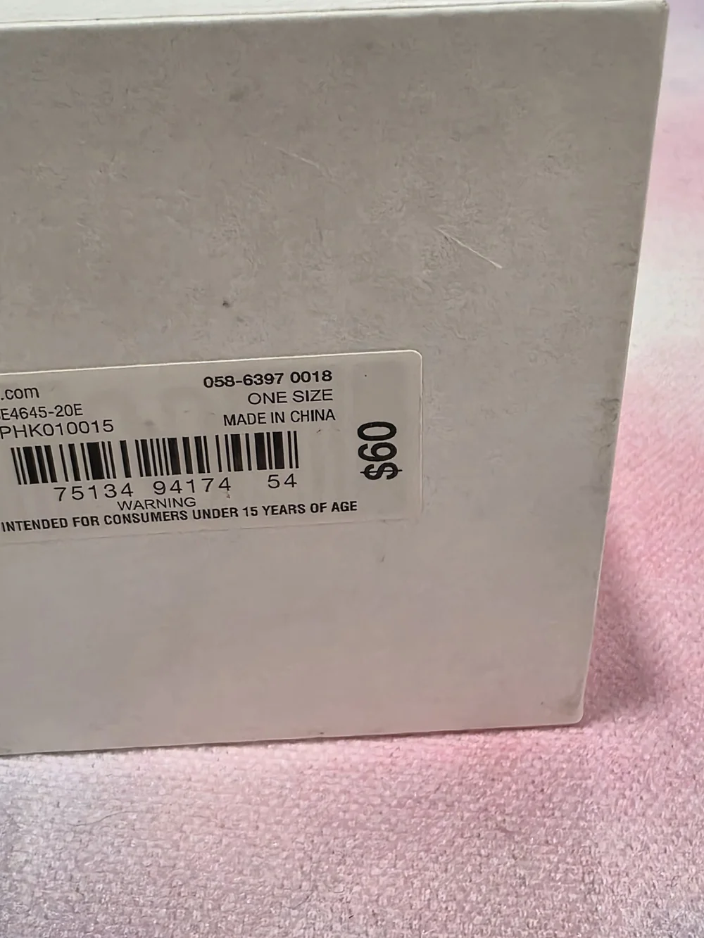 NIB Genuine Crystal Silver-Plated Hoop Earrings - Clear Crystal - Picture 4 of 6